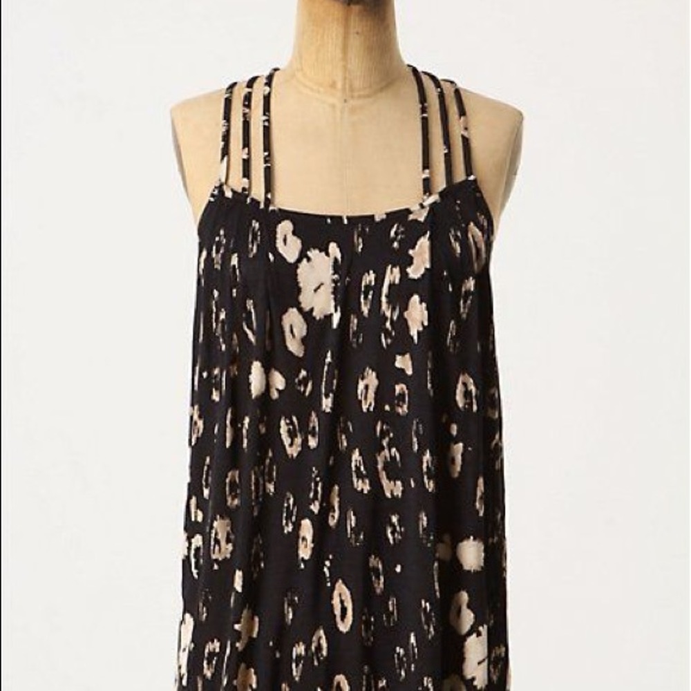 DELETTA | ANTHROPOLOGIE racerback tank split strap